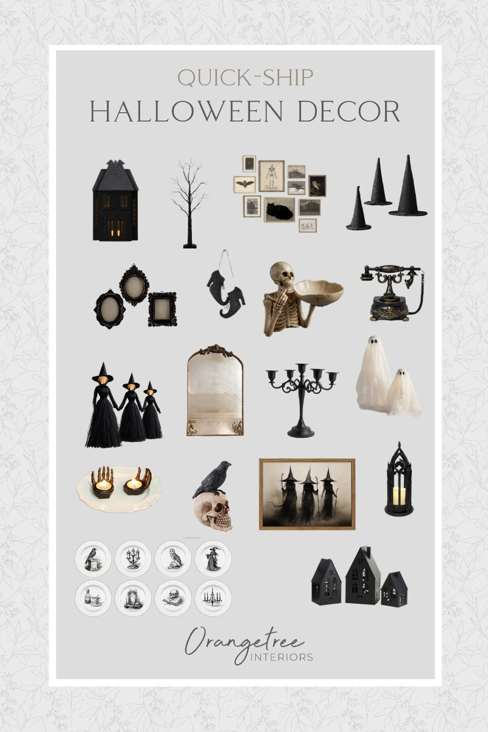 Halloween is creeping up fast, so I did the browsing for you. I rounded up some of my favorite quick-ship Halloween décor to make it easy to get your home party-ready without spending hours searching.

Think spooky black cats, skeletons, crows, witch hats, candleholders, ghosts, bats and plenty of moody black accents — creepy enough for Halloween, but still stylish enough to work with your everyday décor.

Shop my Halloween finds here before the spooky season sneaks up on you!

#affiliate
#HalloweenDecor #HalloweenHomeDecor #HalloweenFinds #HalloweenDecorating #SpookySeason #HalloweenPartyDecor 

 #LTKSeasonal #LTKHome
