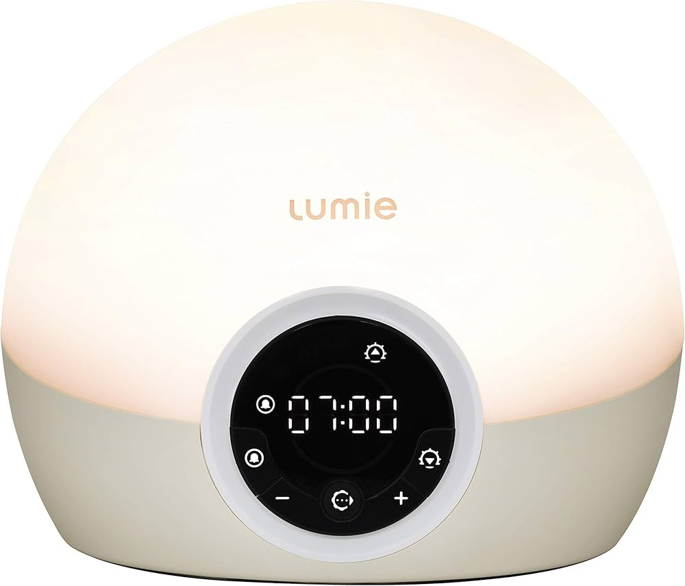 Lumie Bodyclock Spark 100 - Wake-up Light Alarm Clock with Sleep Sunset, white/off-white | Amazon (UK)