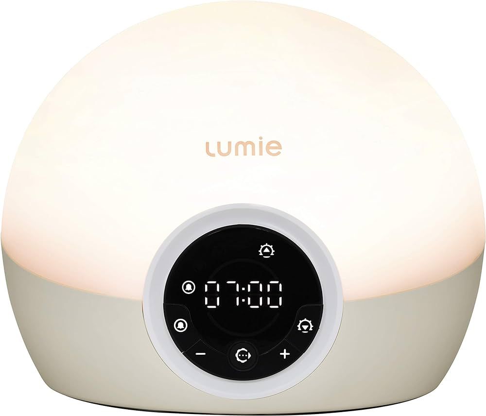Lumie Bodyclock Spark 100 - Wake-up Light Alarm Clock with Sleep Sunset, white/off-white | Amazon (UK)