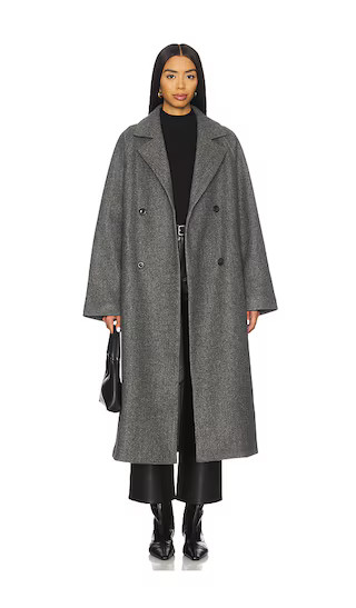 ALL THE WAYS Kalliope Trench Coat in Grey. - size XS | Revolve Clothing (Global)