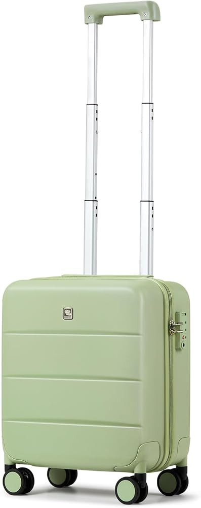 Hanke 16 Inch Underseat Carry On Luggage with Wheels Hard Shell Mini Small Suitcases Carry On Bag... | Amazon (US)