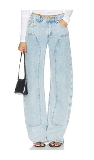 superdown Camile Jean in Blue. - size XXS | Revolve Clothing (Global)