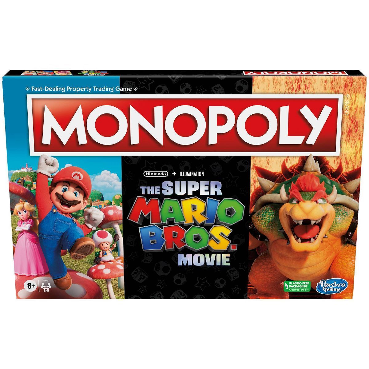 Monopoly Super Mario Movie Board Game | Target
