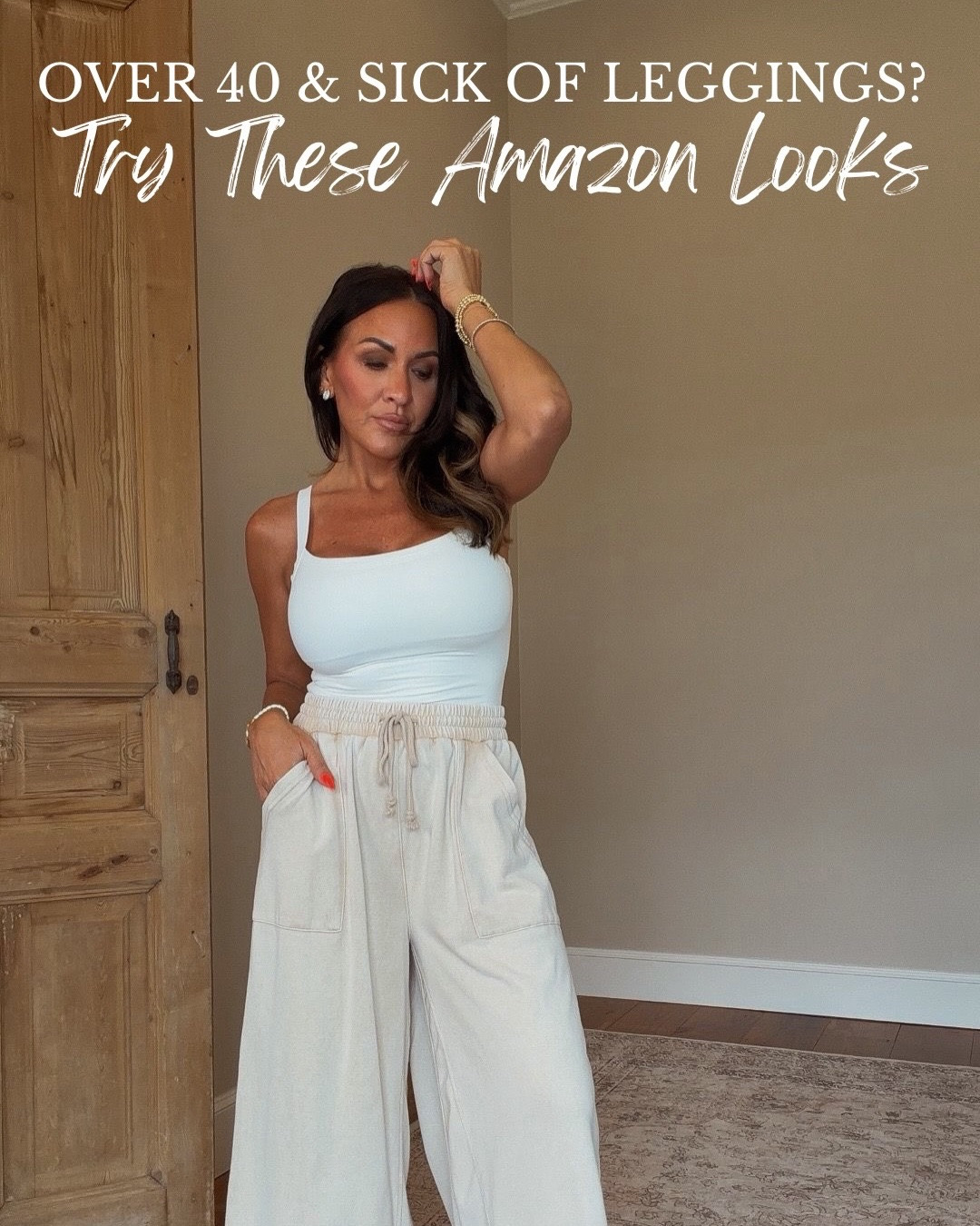 If you’re over 40 and finding yourself reaching for the same black leggings every morning… consider this your sign to switch things up.

These Amazon outfits are comfortable, petite-friendly, easy to throw on, and actually make me feel put together without sacrificing comfort. Because getting dressed should be fun, not frustrating.

Typically wearing an XS/S.

5’2” • 130 lbs • 25” waist • 34DD

#AmazonFashion #Over40Style #PetiteFashion #AmazonFinds #StyleOver40