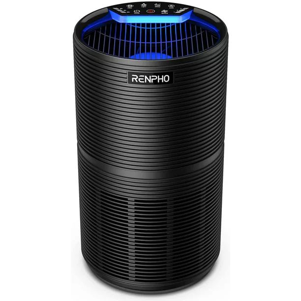 RENPHO HEPA Air Purifier for Home Large Room Up to 600 Sq.ft, H13 True HEPA Filter Air Cleaner fo... | Walmart (US)