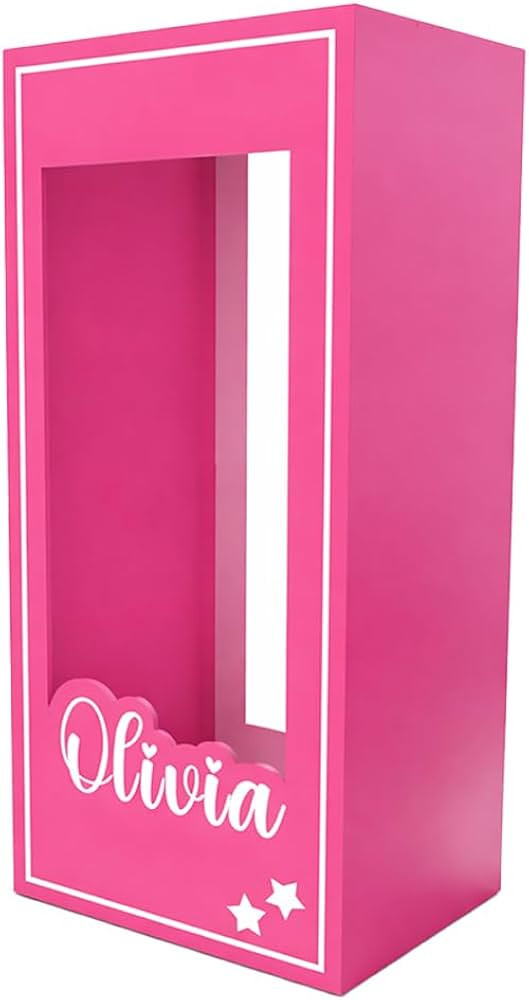 Life Size 3ft, 4ft, 5ft, 6ft and 6.6ft Tall Stand-in Cardboard Doll Photo Booth for Doll Princess... | Amazon (US)