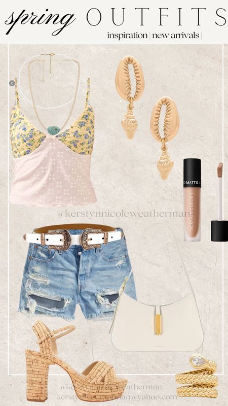Spring outfit inspo 
Cutie tank under $15!

#LTKfindsunder100 #LTKfindsunder50 #LTKstyletip