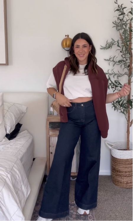 Wide leg pants styled
Just better styled look
Comfy casual effortless mom outfit
Midsize fall fashion
Use code NINAXSPANX for $$ off

#LTKmidsize #LTKSeasonal #LTKstyletip