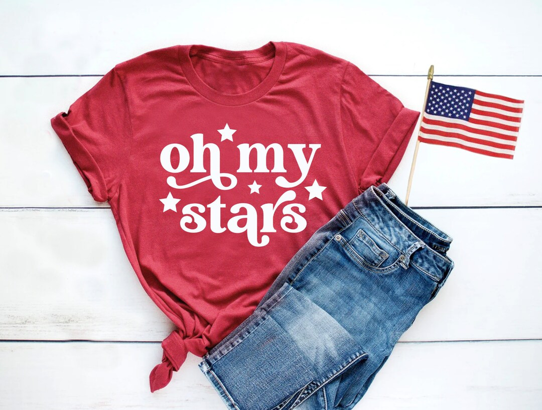 Oh My Stars Tees | 4th of July Tees | Holiday Matching Tees | Mommy and Me Tees | Various Print C... | Etsy (US)
