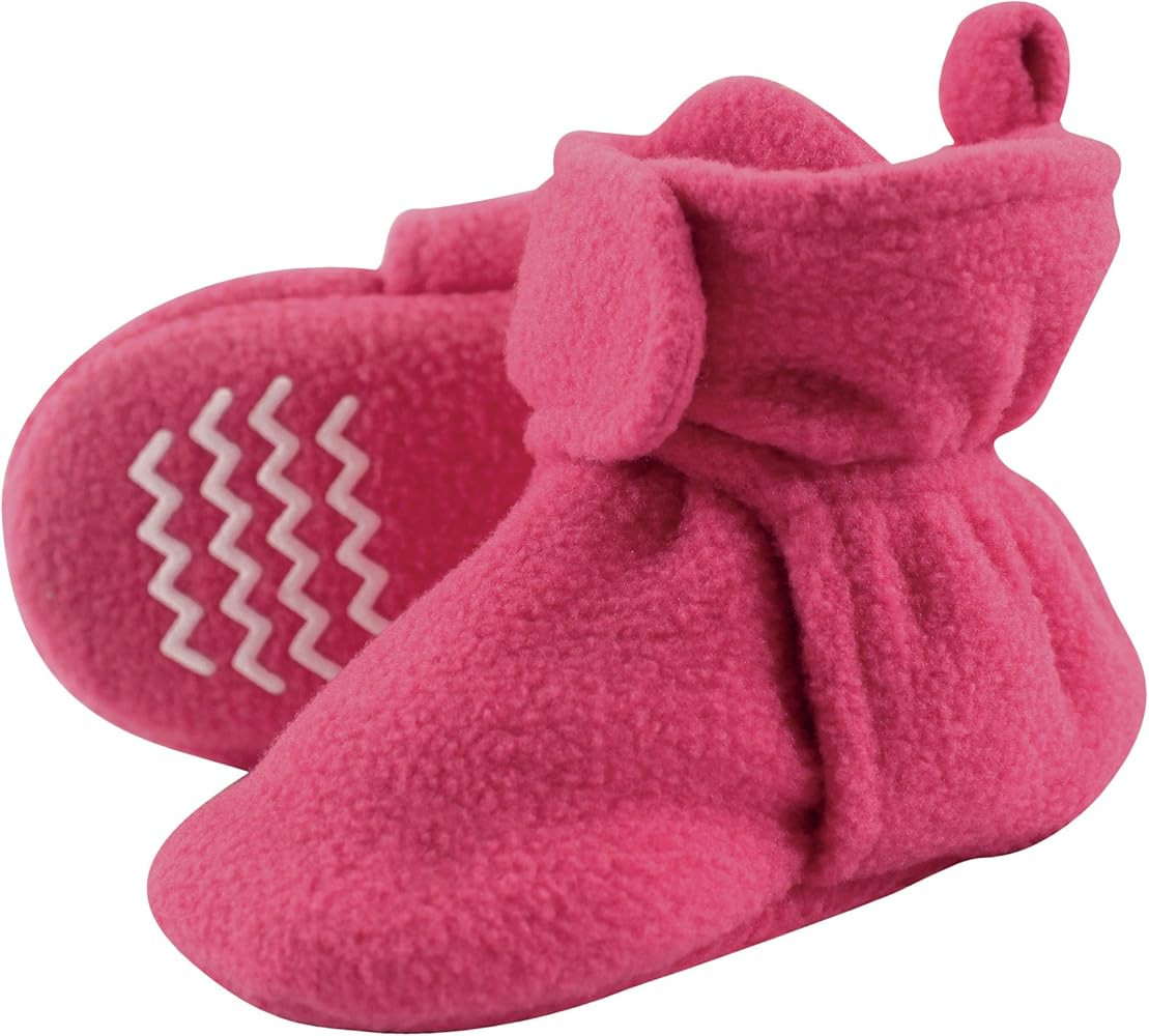 Hudson Baby Unisex-Child Cozy Fleece Booties Winter Accessory Set | Amazon (US)