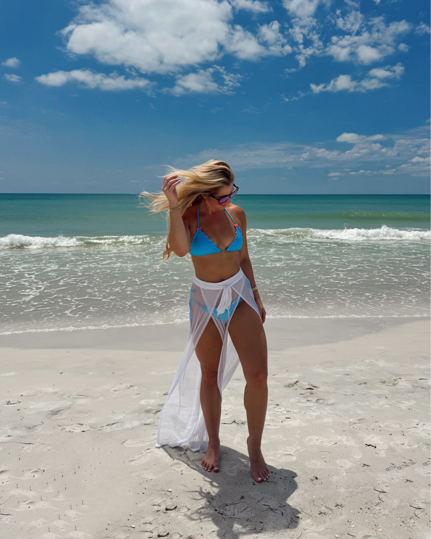 Swimsuit 
Polka dot bikini 

#LTKSwim #LTKTravel