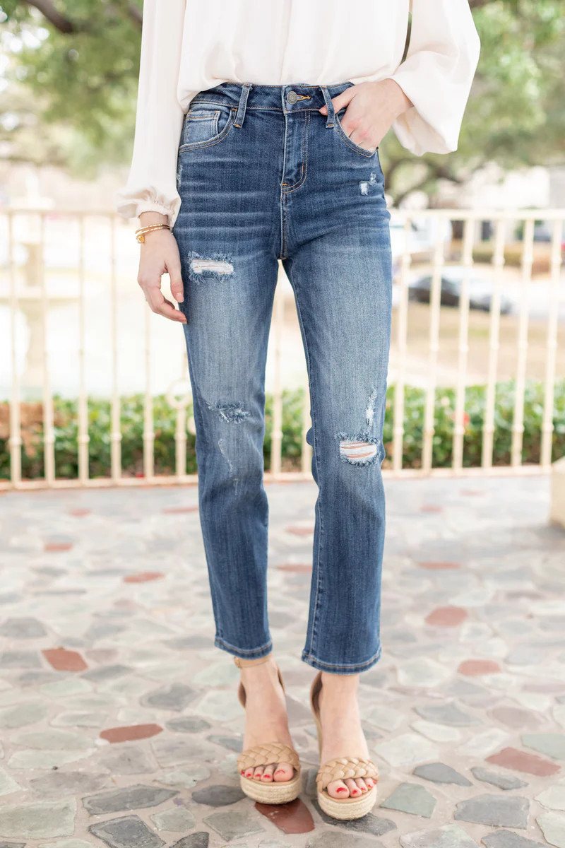 Margot Jeans- Dark Wash | Avara