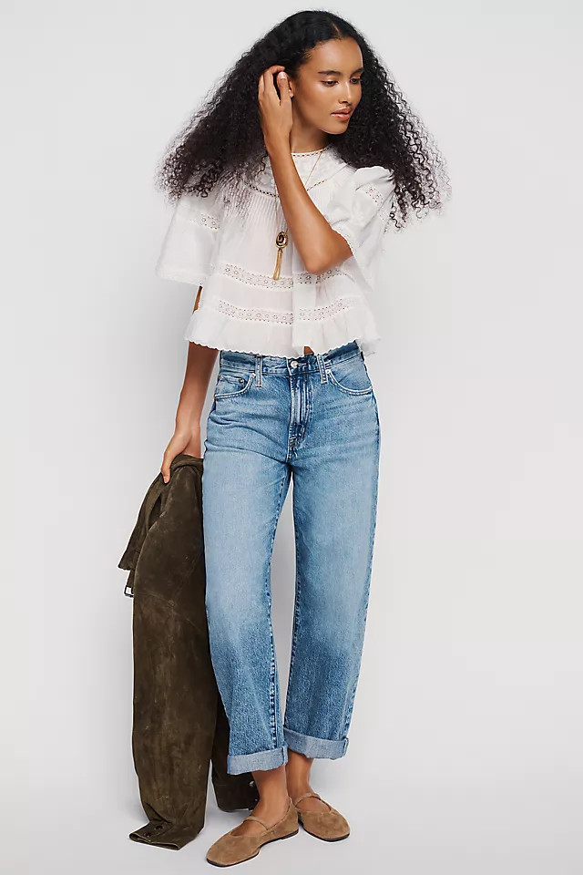 Donny High-Rise Relaxed Jeans | Anthropologie (US)