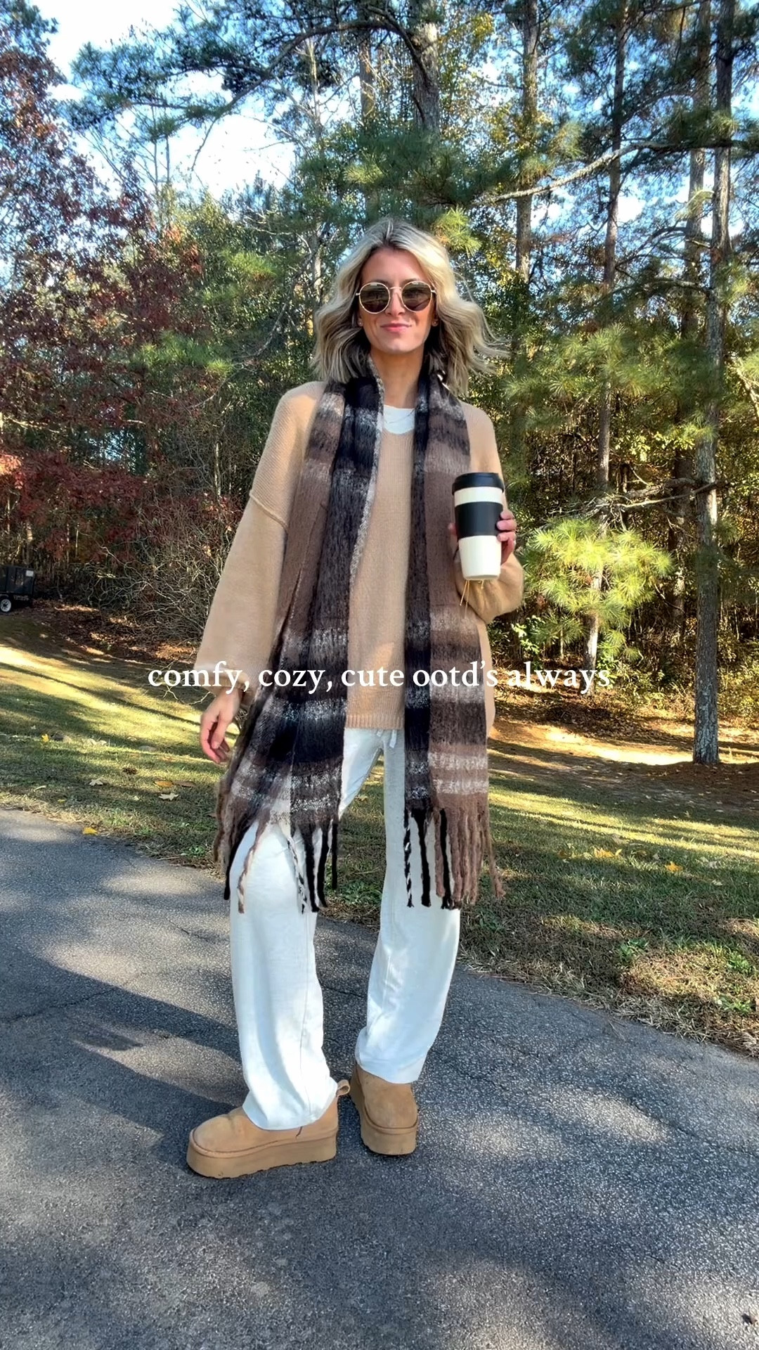 We love a comfy OOTD 🍂🖤
Wearing a large in the sweater and a med in the set! 5’8 / size 2



#LTKFindsUnder50 #LTKootd