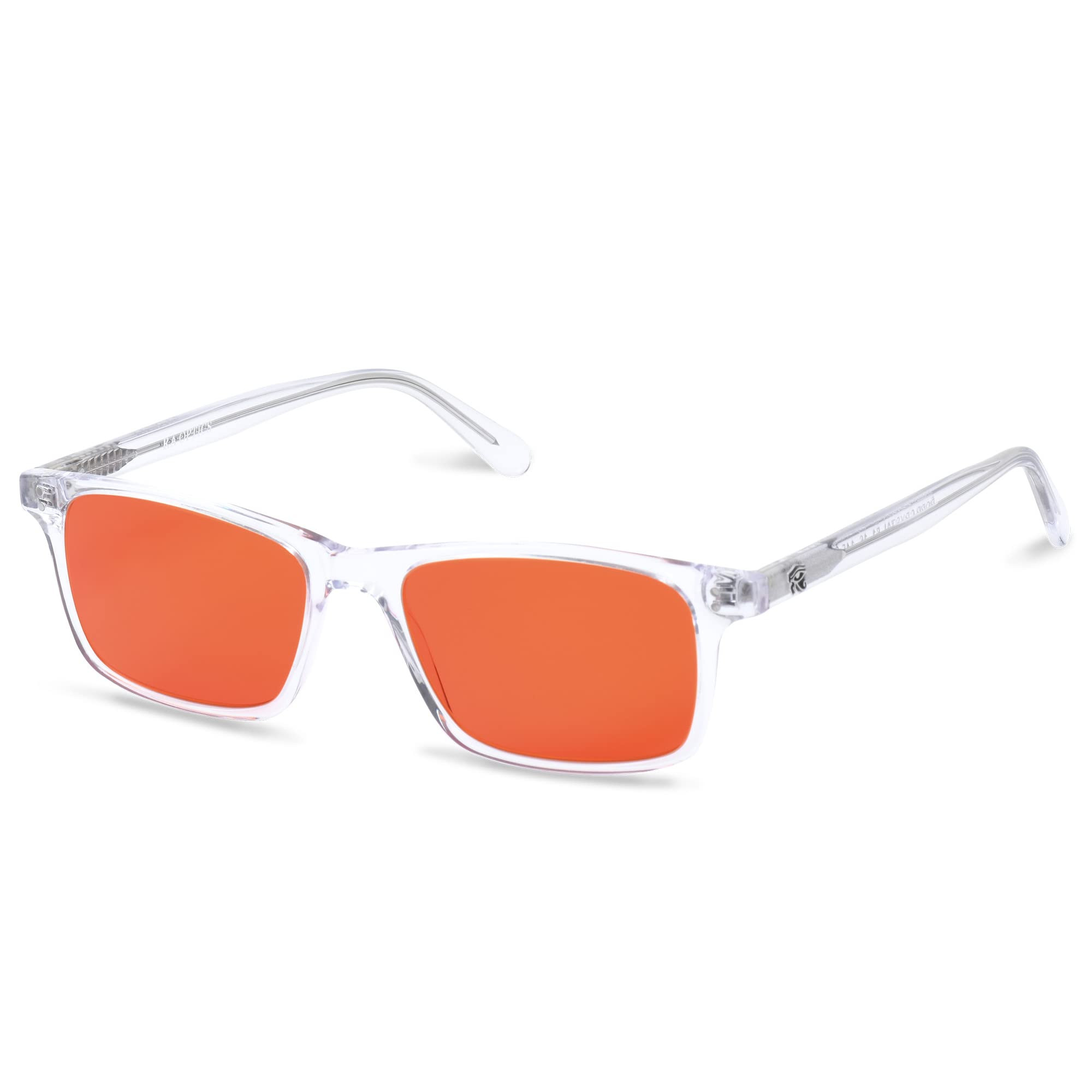 Ra Optics Popp Frame with Sunset Lenses - Science-Based Blue Light Glasses Increase Sleep Quality... | Amazon (US)