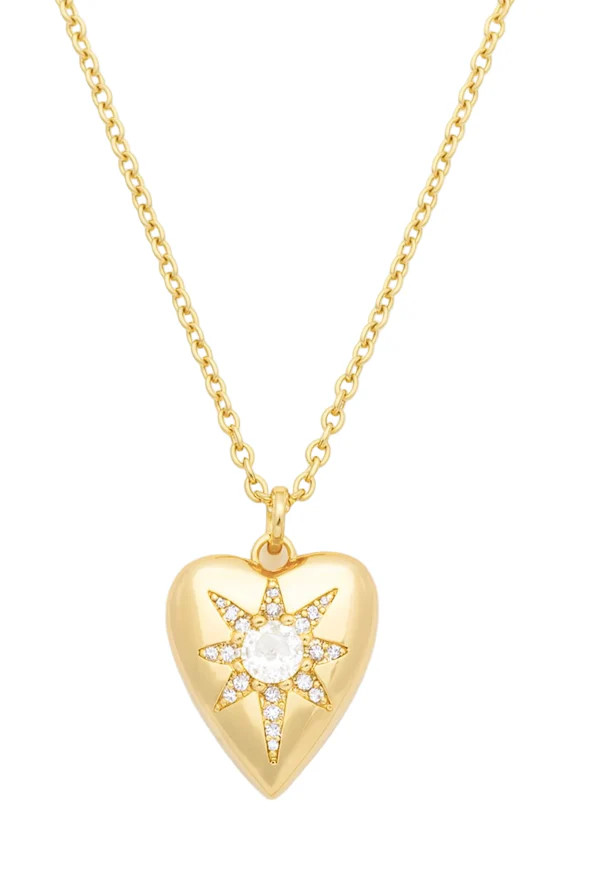 North Star Heart Necklace | Corace Collection