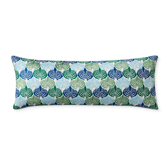 Schumacher Kimono Tile Jacquard Pillow Cover | Williams-Sonoma
