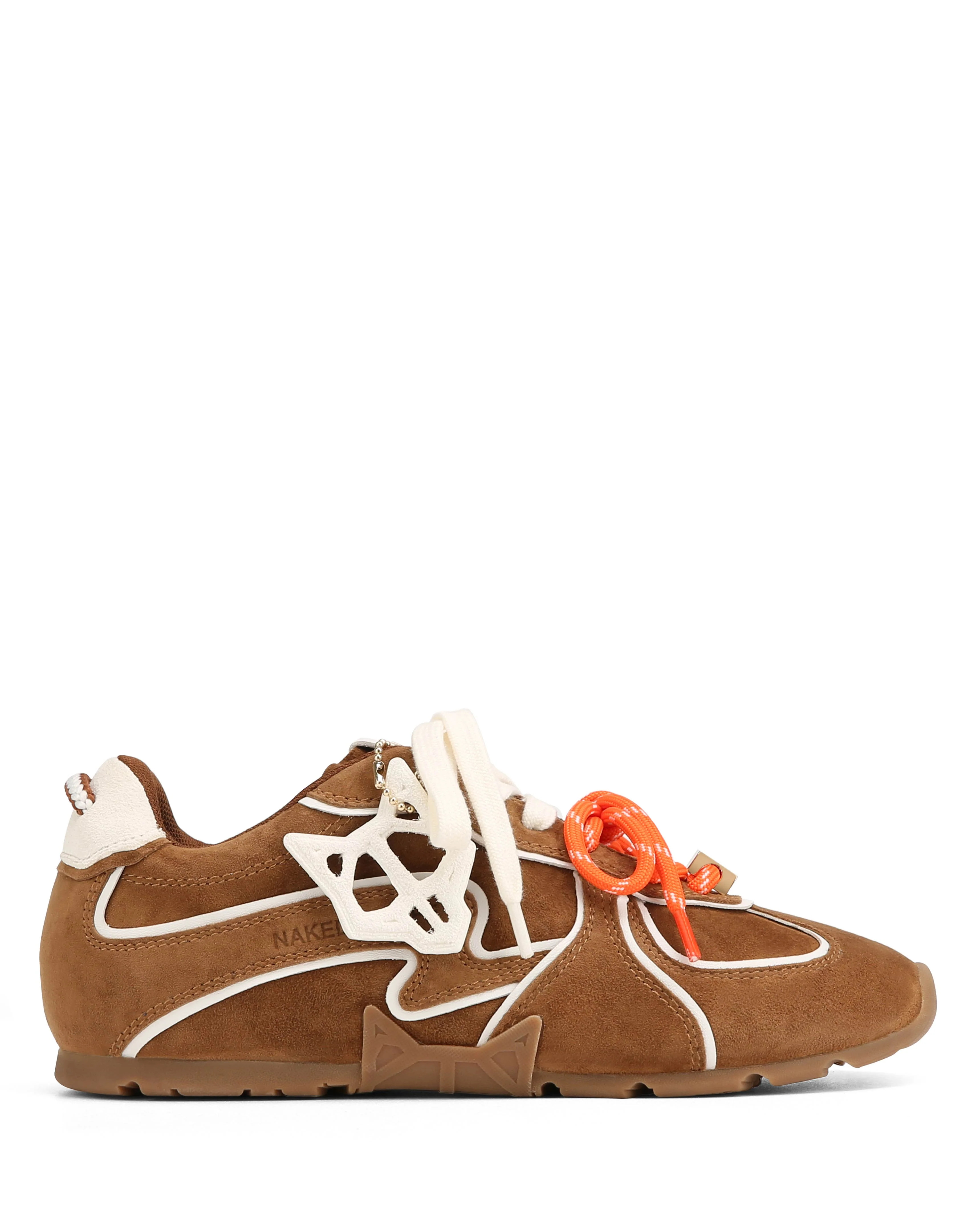 Adored Tan/White Suede | Naked Wolfe