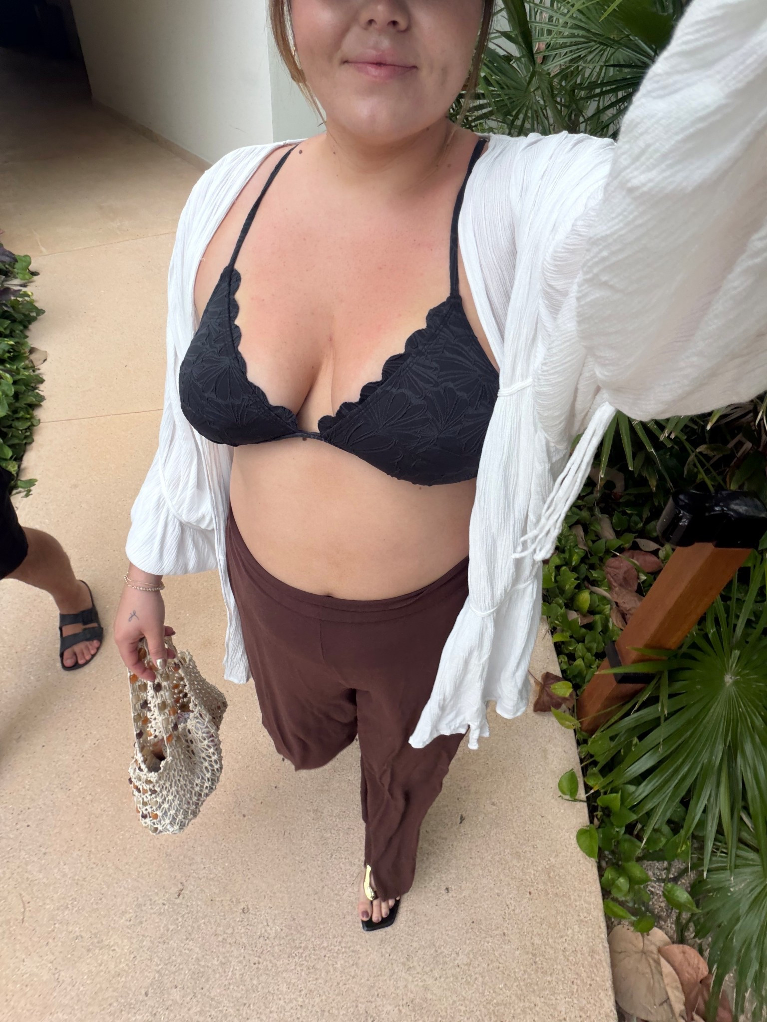 Pool ootd for our spring break vacation! Wearing Excel in the swimsuit and size large long in the pants 

Resort where, spring break, beach, cruise ￼

#LTKTravel #LTKPlusSize #LTKMidsize