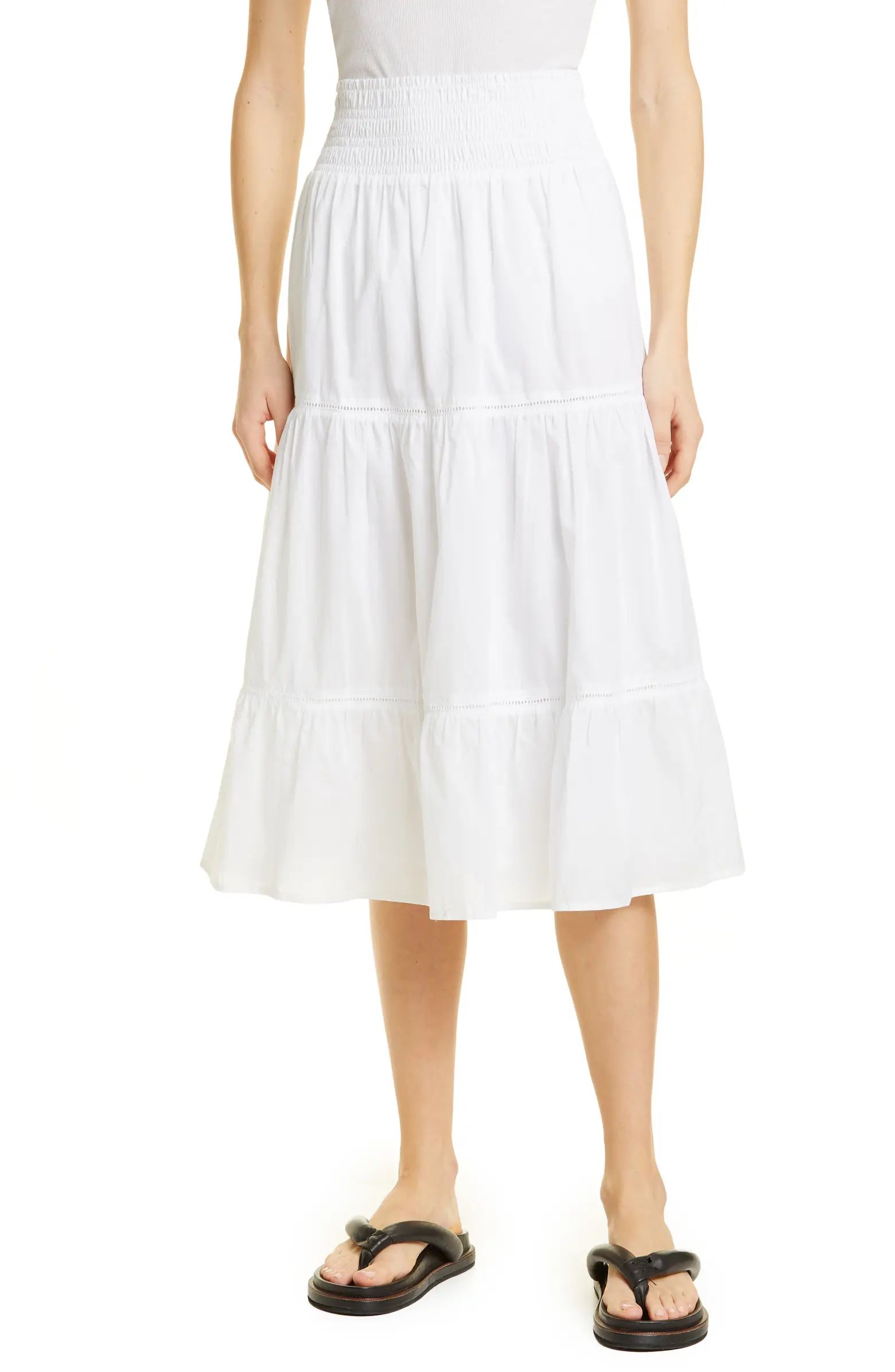 Edina Cotton Tiered Skirt | Nordstrom