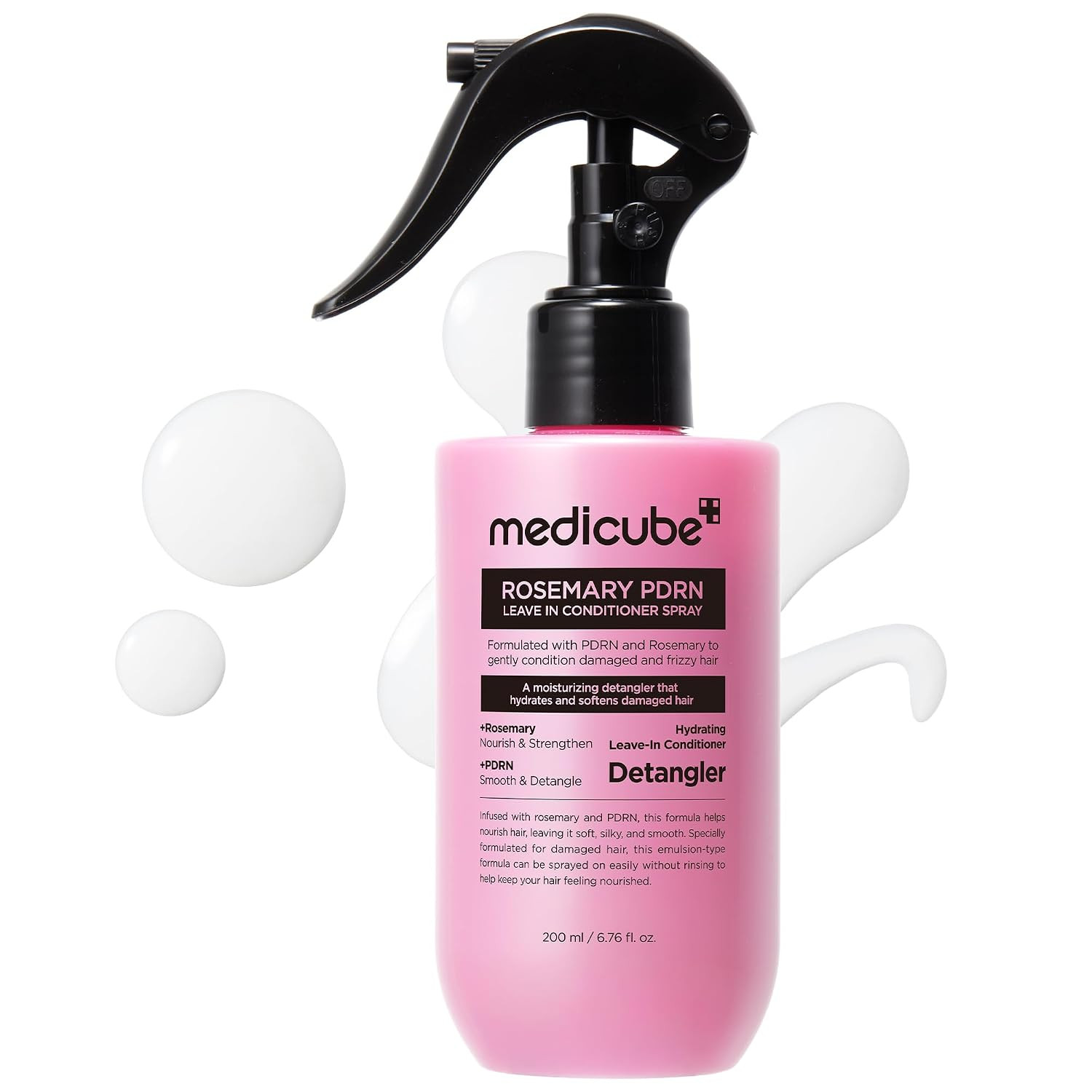 medicube Rosemary PDRN Leave in Conditioner Spray, Do-It-All Detangler | Amazon (US)