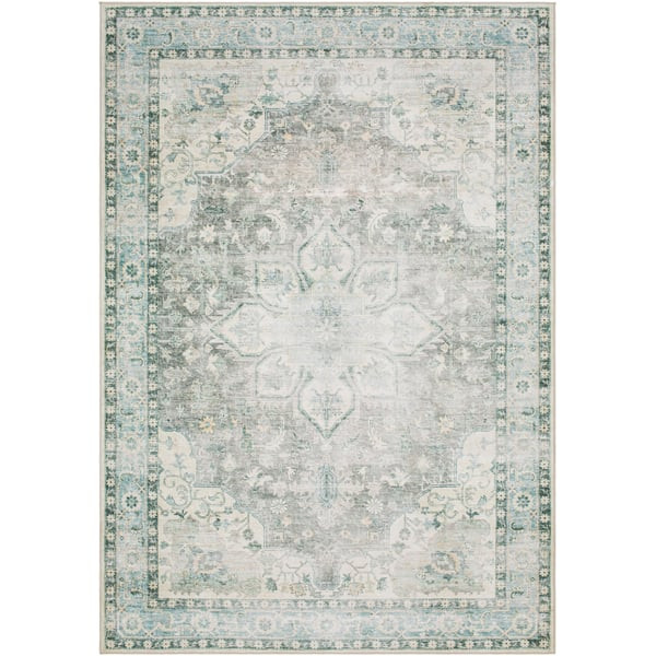 Surya Lavable Printed 499216 Vintage / Overdyed Area Rugs | Rugs Direct | Rugs Direct