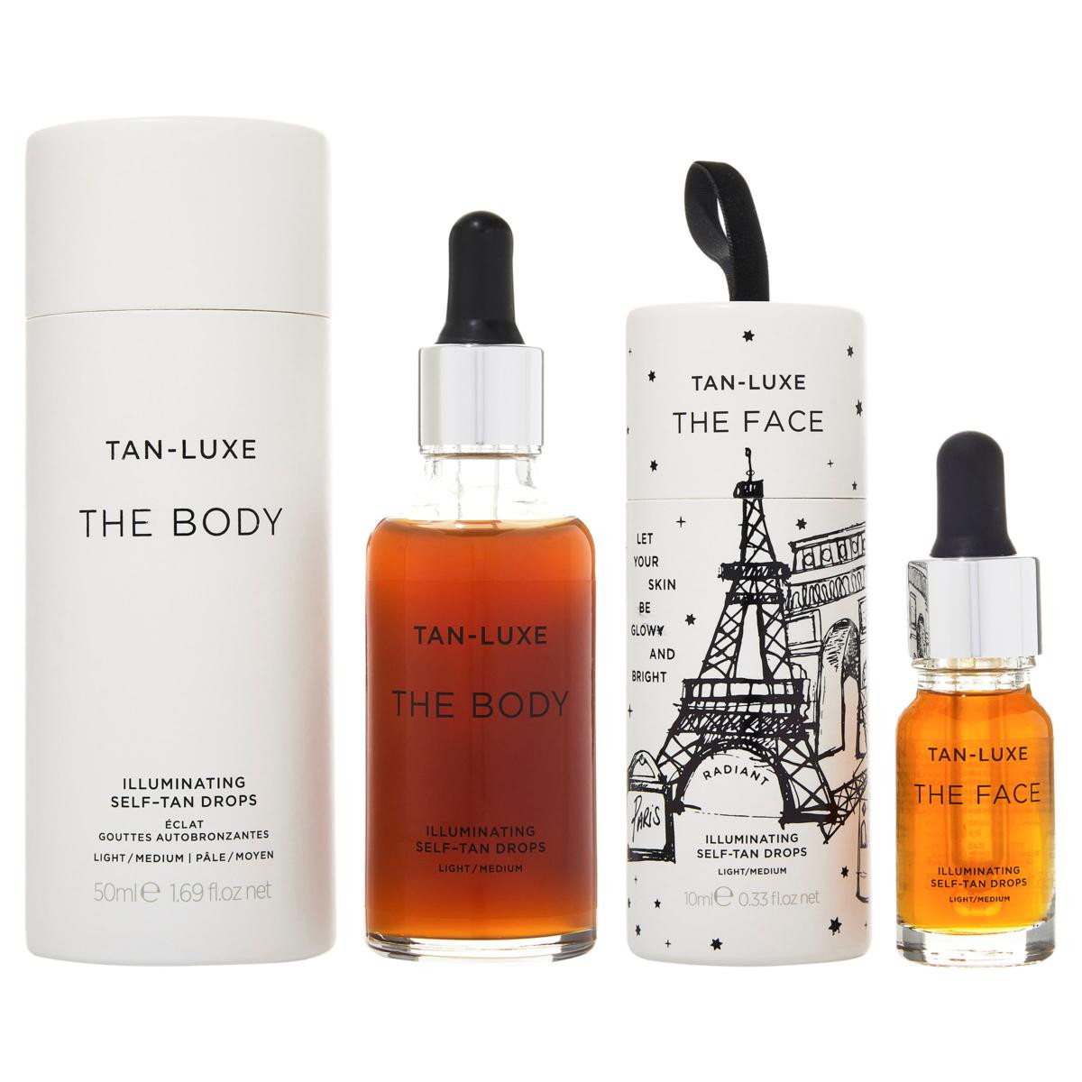 Tan Luxe Face & Body Self-Tanning Holiday Bauble - Light/Medium | HSN