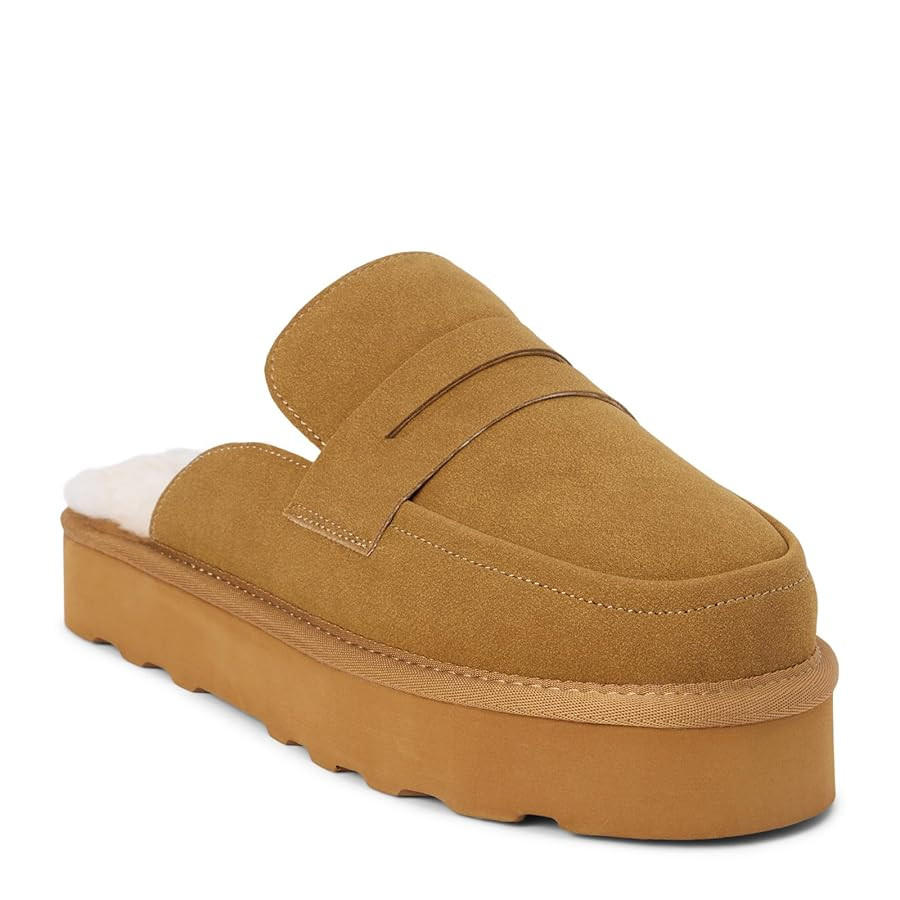 BEACH by Matisse Womens Stowe Platform Mules Casual - Brown | Amazon (US)