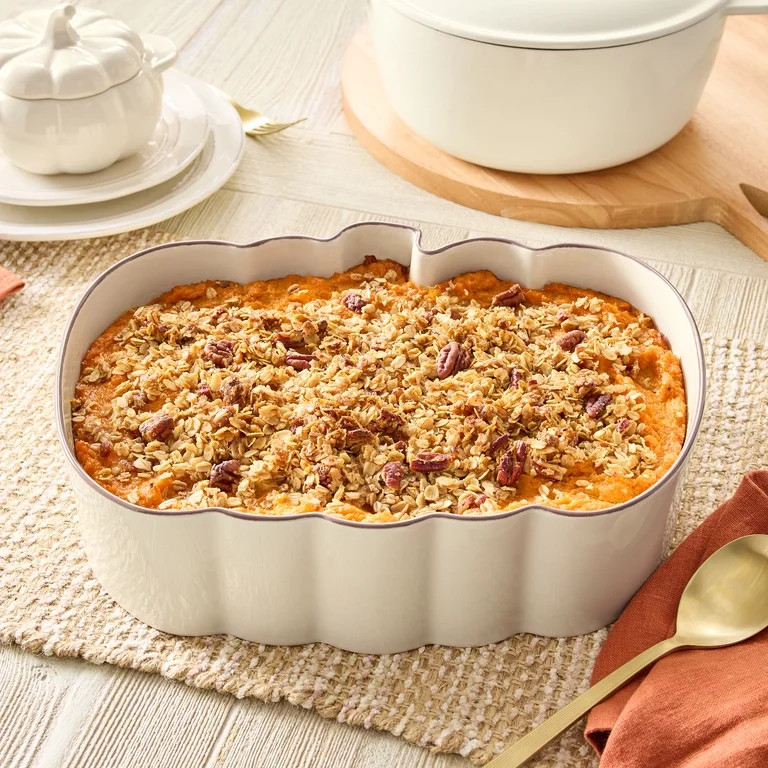 Figural Pumpkin Baking Dish, Stoneware, 10" x 13", Better Homes & Gardens | Walmart (US)
