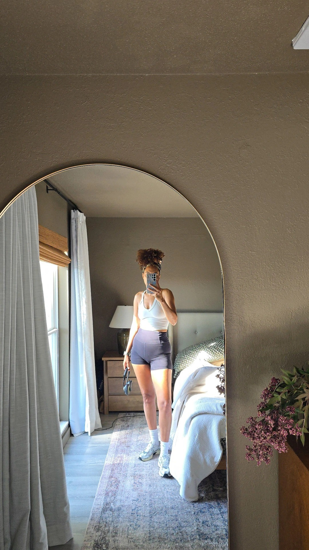 my favorite workout wearbike shorts, leggings, sports bra/top, crew socks, sneakers, treadmill, wireless noise canceling headphones, free people movement

#LTKActive #LTKfitnessgoals #LTKmorningroutine