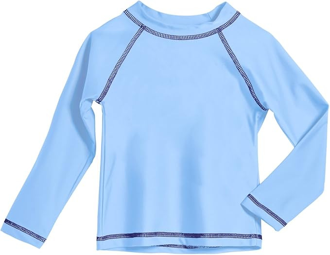 City Threads Rash Guard Boys SPF50+ Sun Swimming Tee - Made in USA | Amazon (US)