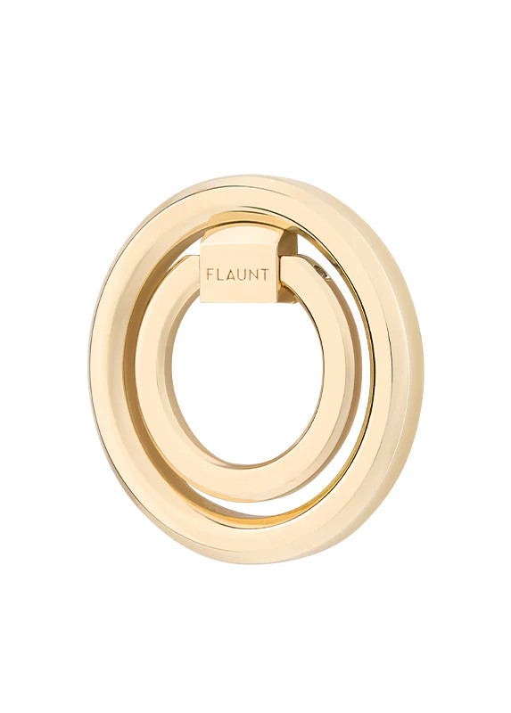 Gold Premium Metallic MagSafe Phone Ring Stand | FLAUNT