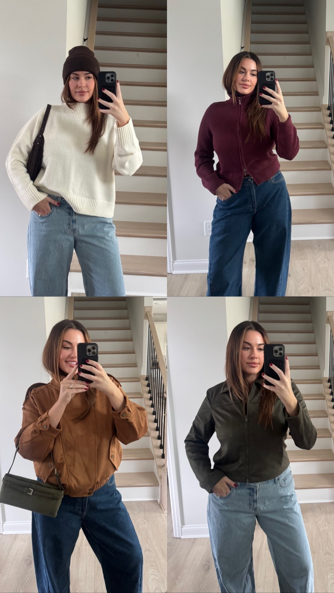 Abercrombie new arrivals for winter outfit staples! Wearing large tops and jackets & 32 long denim. 

#LTKTall #LTKMidsize