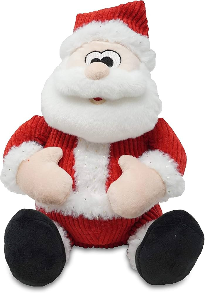 Cuddle Barn LOL Santa! - Animated Musical Ticklish Santa Claus Stuffed Plush Toy with Touch Sensor T | Amazon (US)
