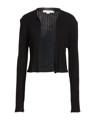 19.70 Nineteen Seventy Woman Cardigan Black Size M Viscose, Acrylic, Elastane | YOOX (US)