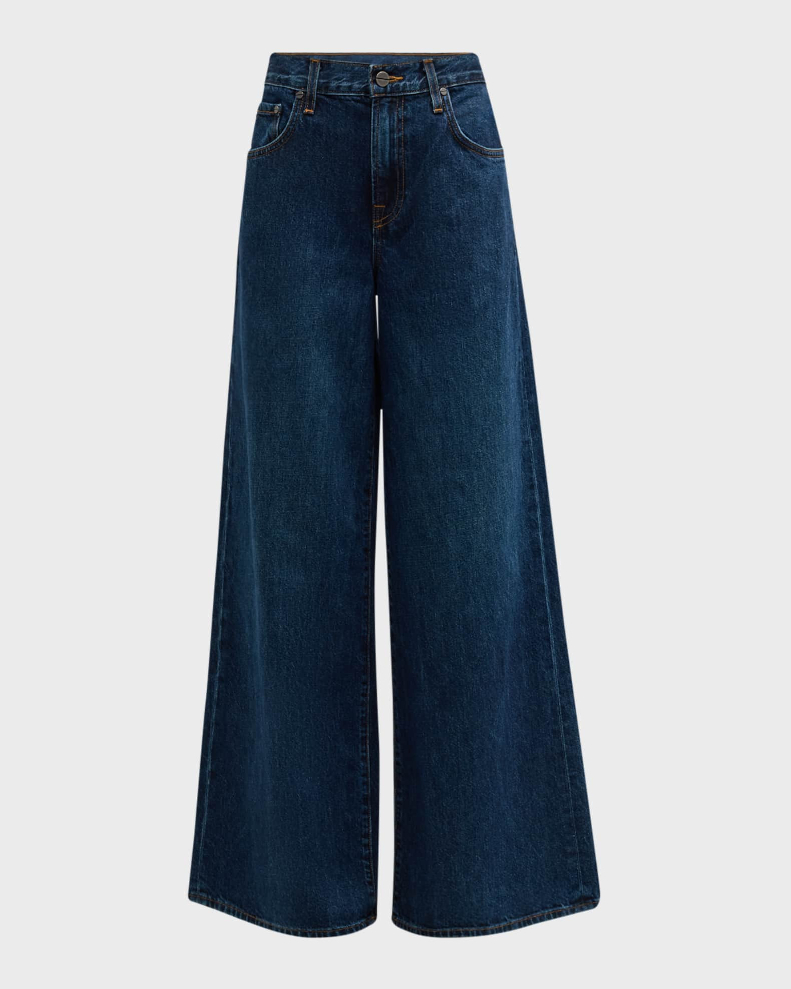 Tiny Dancer Wide-Leg Denim Jeans | Neiman Marcus