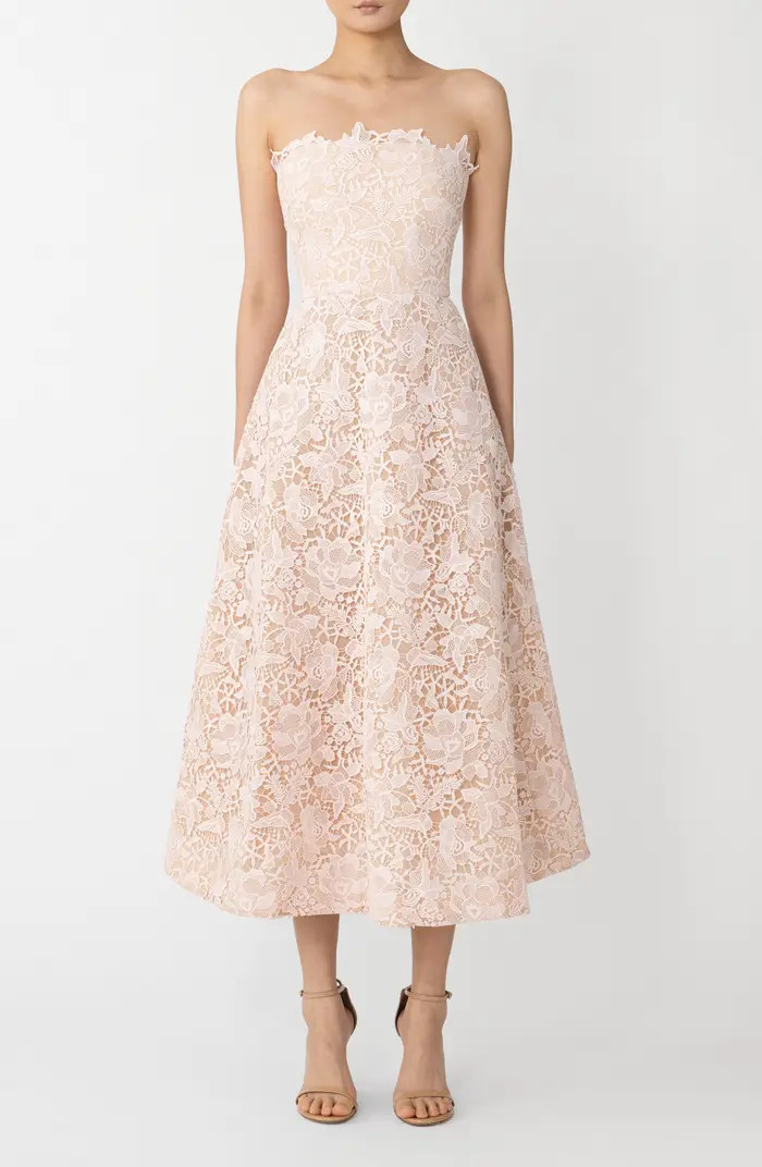 Rosalia Strapless Lace Dress | Nordstrom