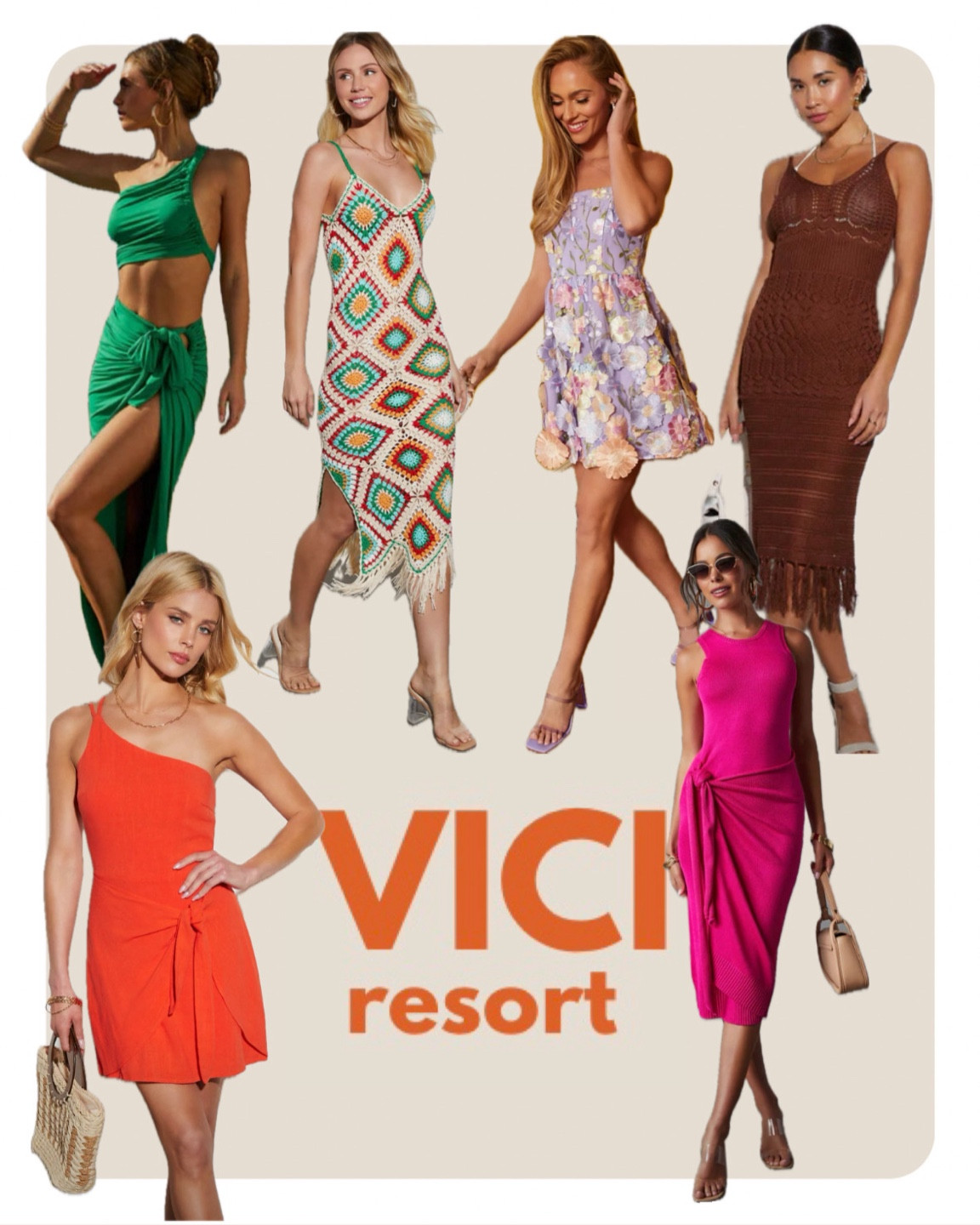 Vici resort favorites 

#vici #knits #crochet #coverups #summer #vacay #wrapdress

#LTKSeasonal #LTKfindsunder100 #LTKsalealert