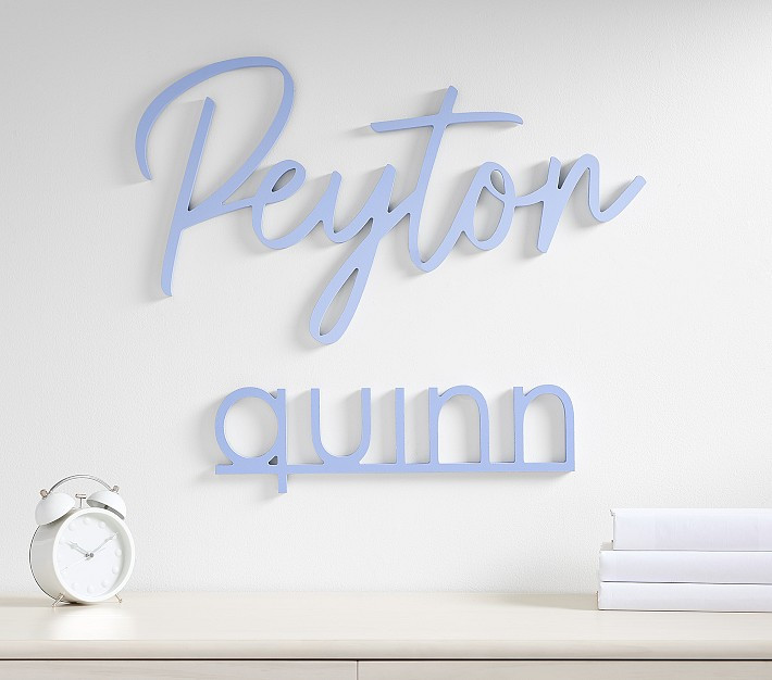 Personalized Peyton & Quinn Names | Pottery Barn Kids