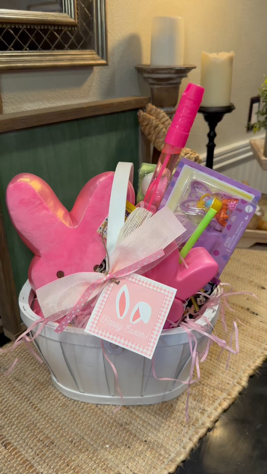 Easter Basket Gift Idea🐰🎀 This peeps themed gift is so cute! I especially love the little faux egg decorating kit. My kids painted eggs every year & I still love to pull them out to decorate with. Happy Gifting & follow along for gift ideas all year long! 🐰💐

#LTKSeasonal #LTKParties #LTKKids