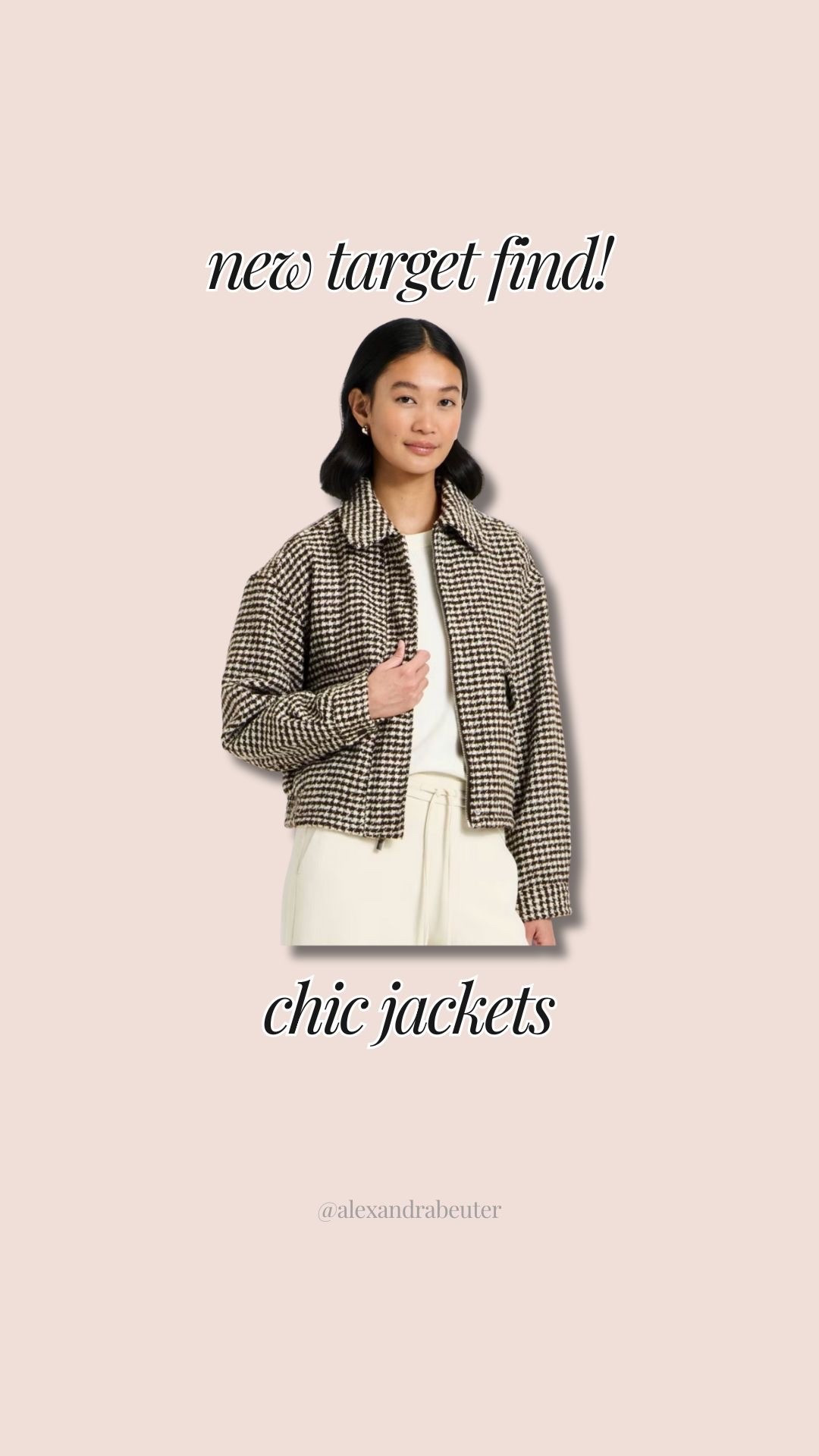 New jackets at target! This houndstooth jacket is so chic and a great price. Linking cute winter coats  

#LTKMidsize #LTKSeasonal #LTKOver40