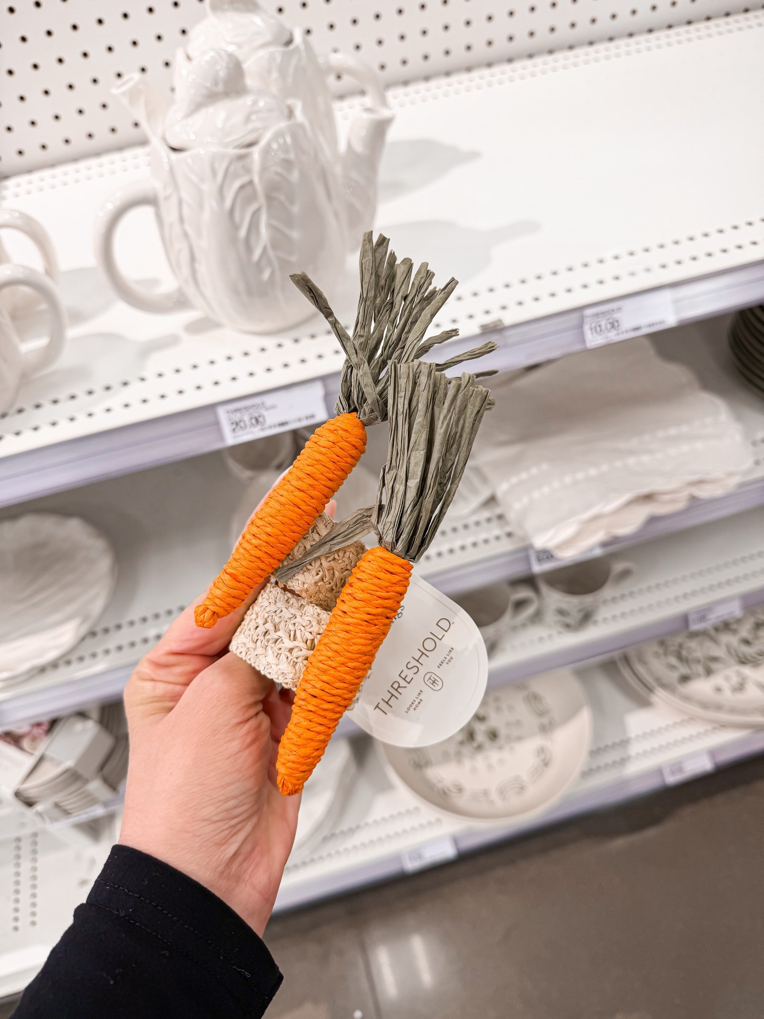 okay but these carrot napkin rings… 🥕

So cute for Easter brunch or even a kids’ table. I like mixing something playful like this with neutral plates so it doesn’t feel too theme-y.

$10 for two, which feels like such a fun little add-on if you’re setting a table this year.

target easter finds, carrot decor, easter brunch table, kids easter ideas, spring hosting, easter napkin rings, threshold decor

#LTKdayinmylife #LTKSeasonal #LTKHome