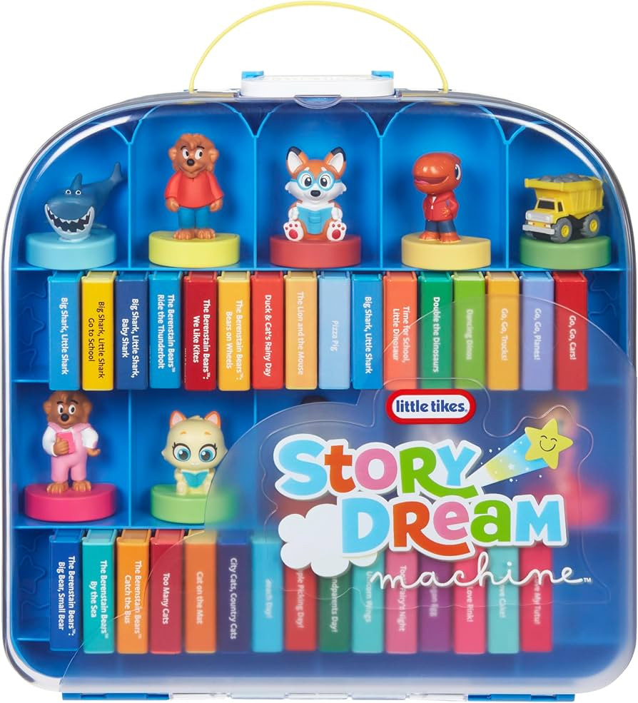 Little Tikes Story Dream Machine Show & Go Storage Case, Storytime, Books, Audio Play, Character,... | Amazon (US)