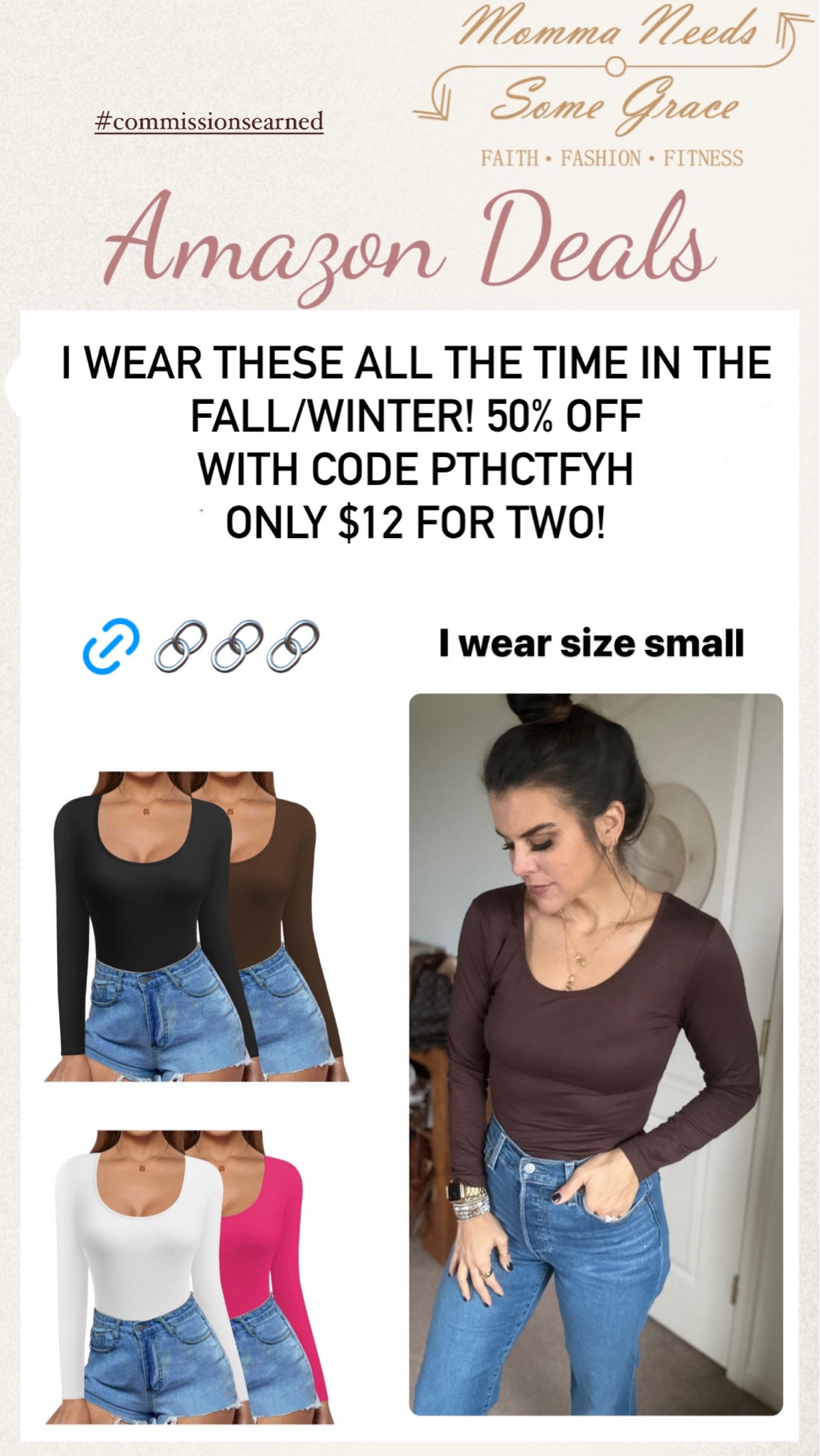 I love these long sleeve tops! I wear them all the time! On promo until 9/16

#LTKFindsUnder100 #LTKFallSale #LTKSaleAlert