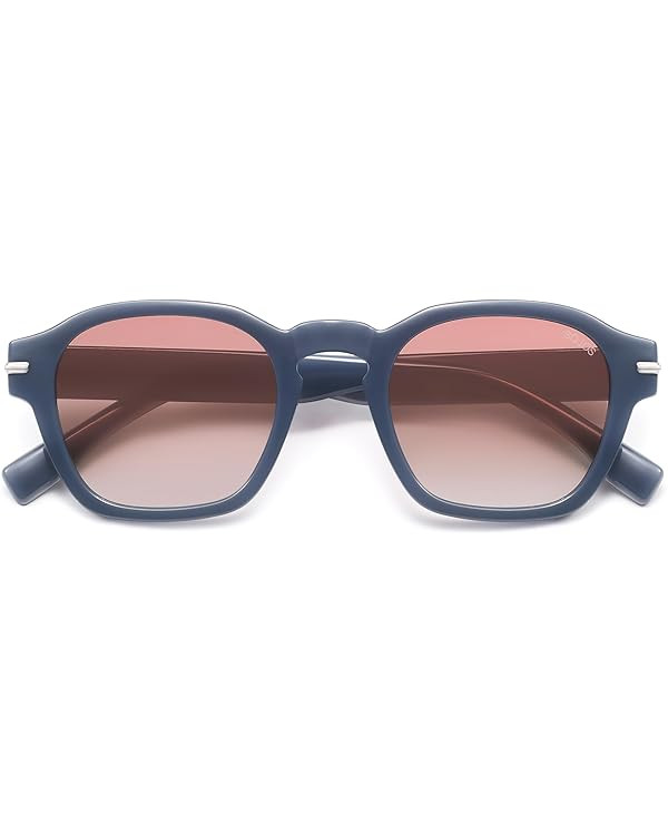 SOJOS Vintage Retro Square Polarized Sunglasses Men Trendy Womens Sun Glasses SJ2382 | Amazon (US)