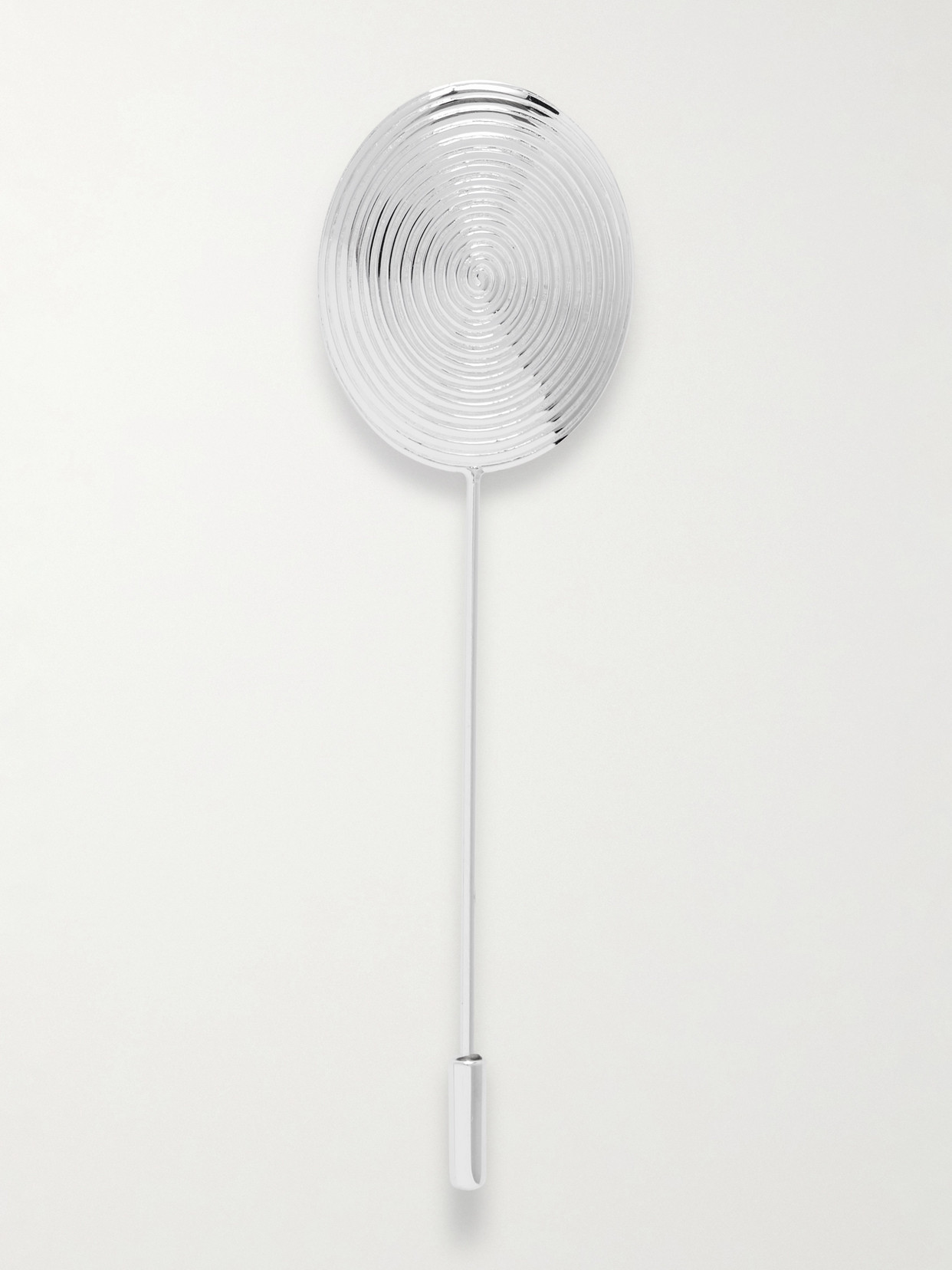 LIÉ STUDIO - The Elo Silver-plated Brooch - One size | NET-A-PORTER (UK & EU)