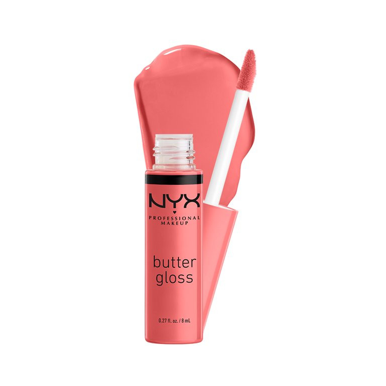 NYX Professional Makeup Butter Gloss, non-sticky Lip Gloss, Crème Brulee, 0.27 Oz | Walmart (US)