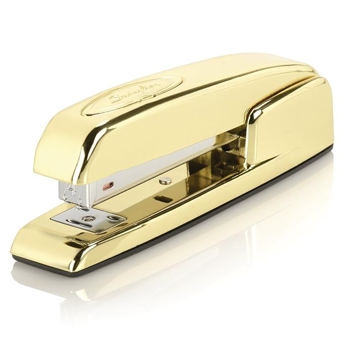 Swingline Stapler, 747, Manual, 25 Sheets Capacity, Business, Desktop, Gold Metallic (S7074721AZ) | Amazon (US)