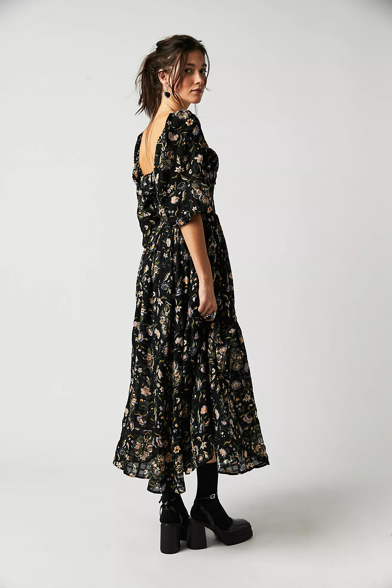 Oasis Printed Midi Dress | Free People (Global - UK&FR Excluded)