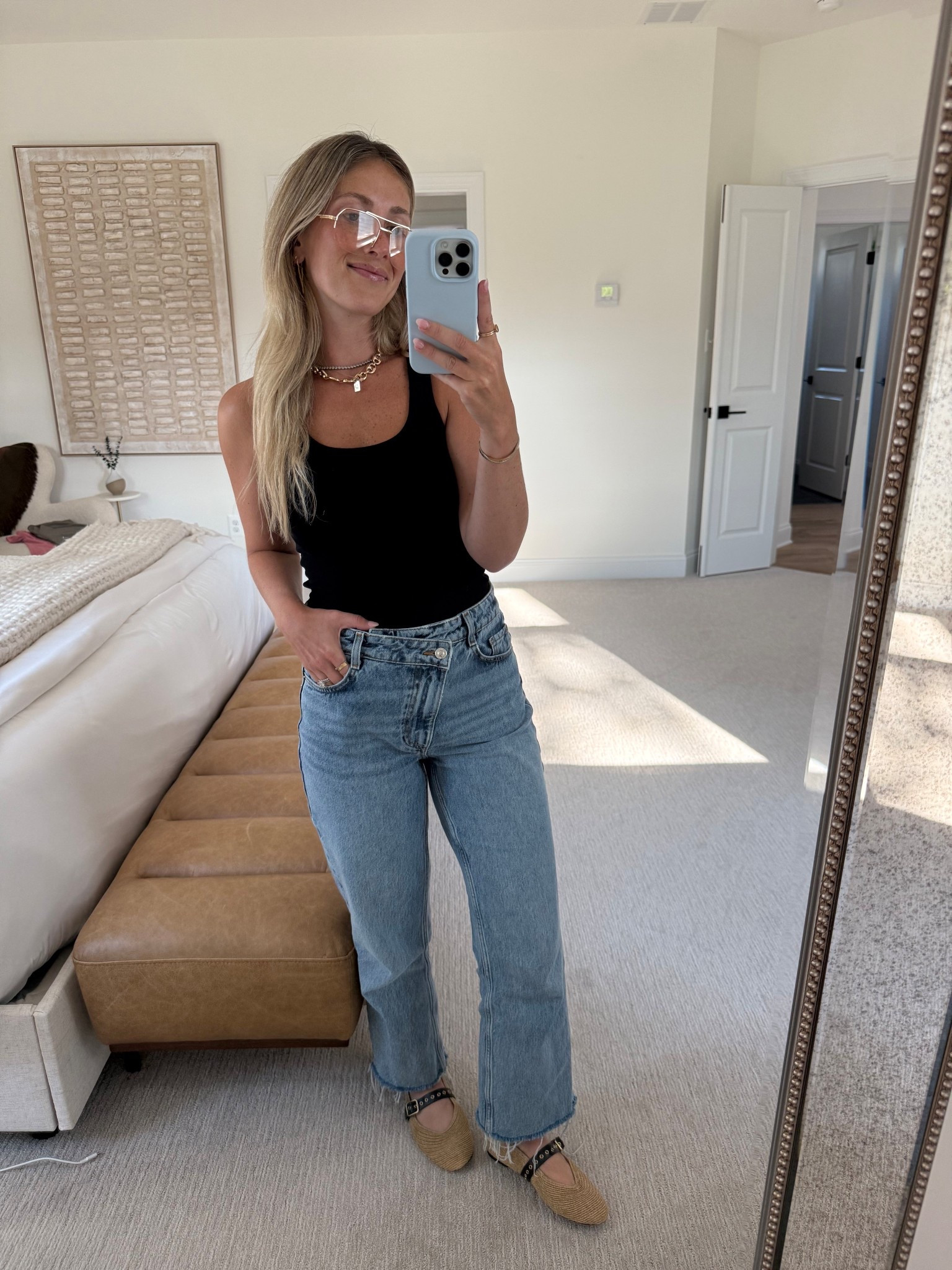 the perfect jean for a short girl

#LTKFindsUnder100 #LTKPetite